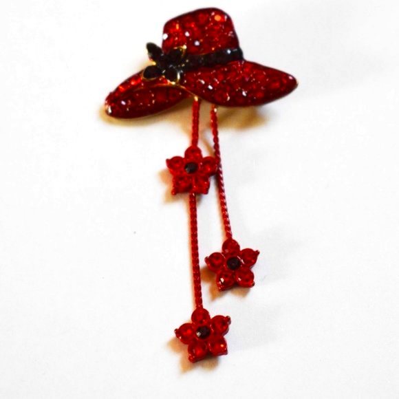 Vintage Crystal Hat Pin - Picture 5 of 6